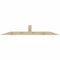 Ekena Millwork Portland Rough Sawn Timber Gable Bracket, Douglas Fir, 108"W x 18"H x 4"D x 6"F, 4/12 Pitch GBW108X18X0406POR00RDF - alternate 1